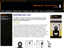 Tablet Screenshot of mikes-tactical.com